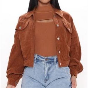 Road Tripping Corduroy Jacket - Camel